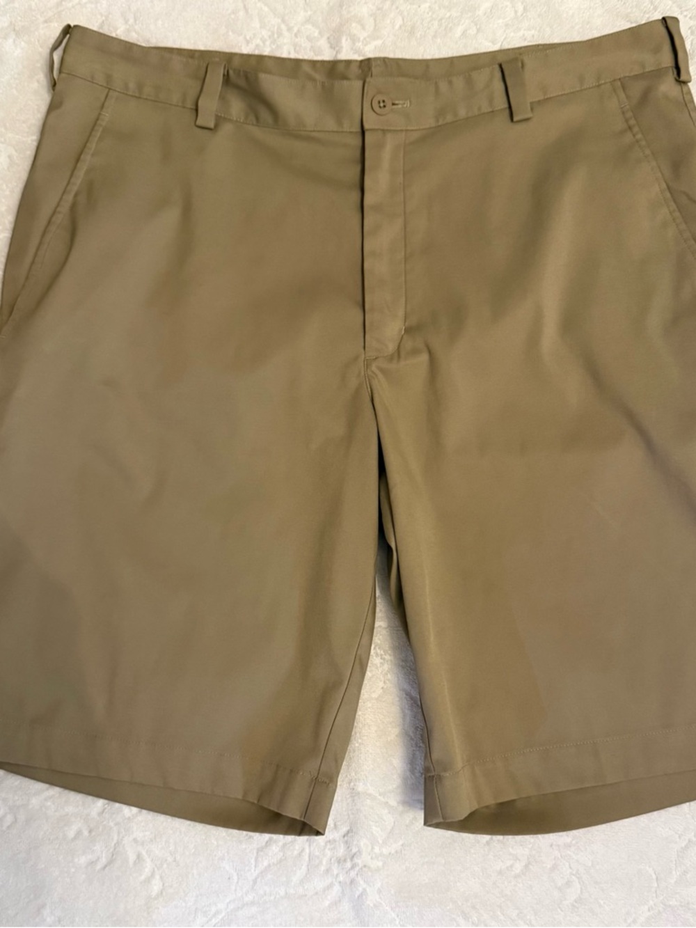 Nike Men’s Flat-Front Shorts - Khaki